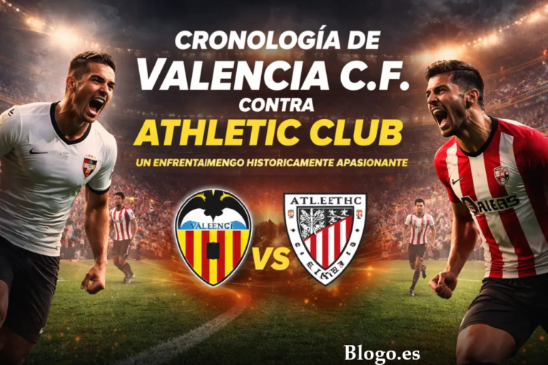 Cronología de Valencia C. F. contra Athletic Club Historia Completa
